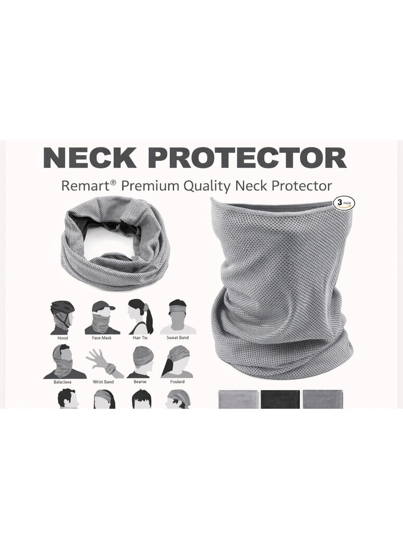 Remart Premium Neck Gaiter, Breathable Mesh Neck Protector with UPF 50+, Multi-Use Face Cover for Outdoor Work & Sports - Image 3